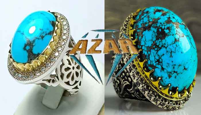 Men's turquoise ring
