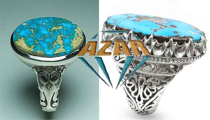 Men's turquoise ring