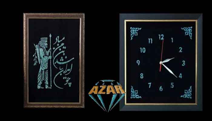 order turquoise stone panel