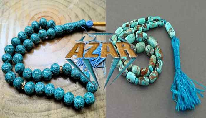 33 grain turquoise rosary