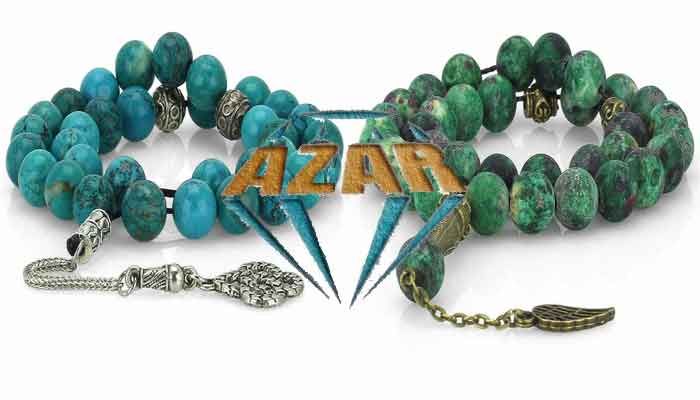 Sale of 33 grain turquoise rosary + price