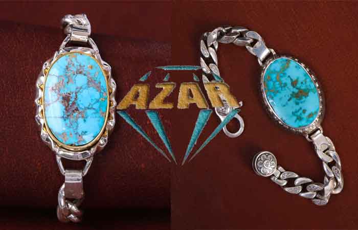 Original men's turquoise bracelet model + various designs