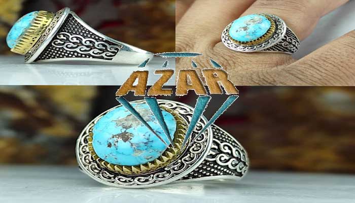 Neyshaburi turquoise ring