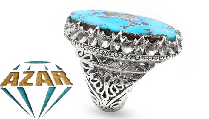 Neyshaburi turquoise ring