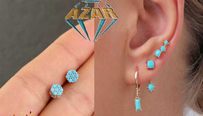 stud Turquoise earrings