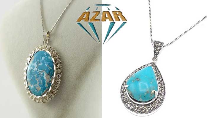 Buy a delicate turquoise necklace