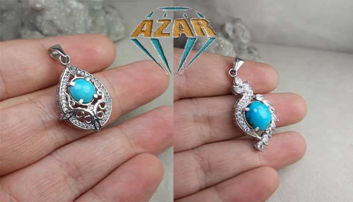 Buy a delicate turquoise necklace