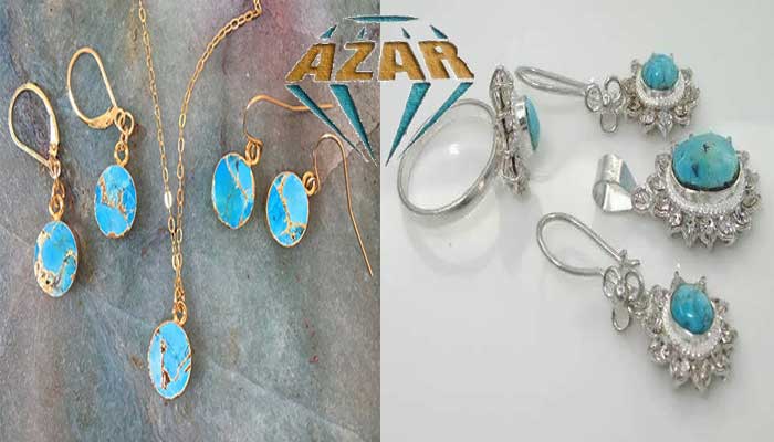 Iranian turquoise jewelry