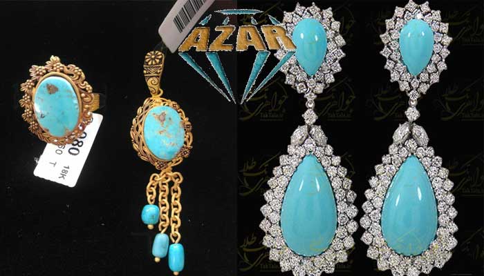 نصف طقم الفيروز النسائي