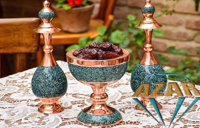 Kobe turquoise stone dishes