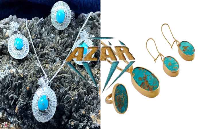 silver turquoise earrings