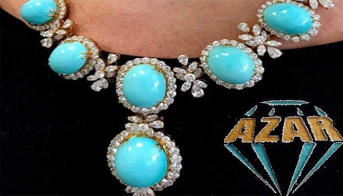 delicate turquoise necklace