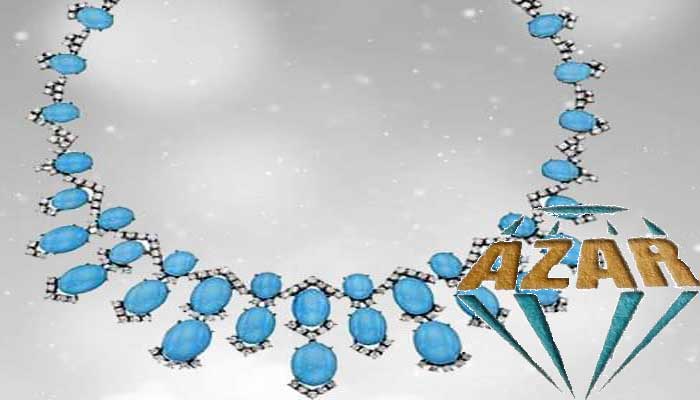 delicate turquoise necklace