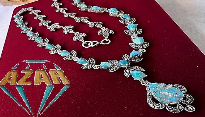 delicate turquoise necklace