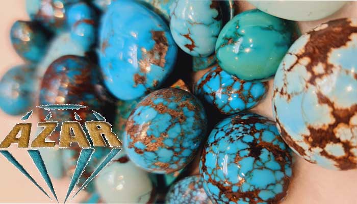 Iranian turquoise stone
