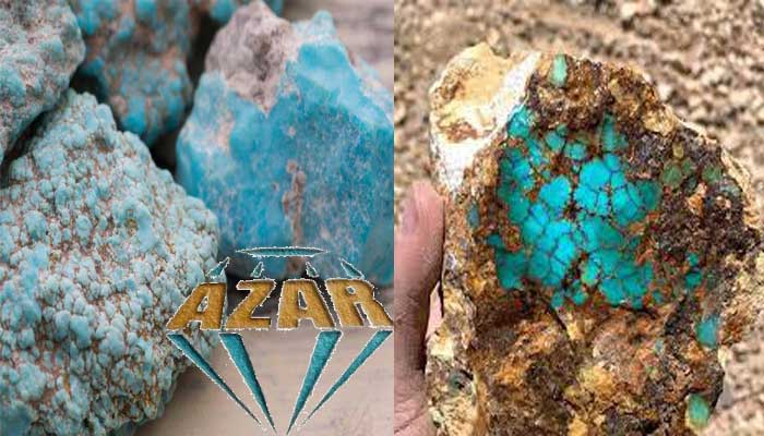 original Iranian turquoise stone