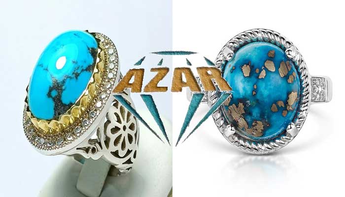Stylish turquoise ring
