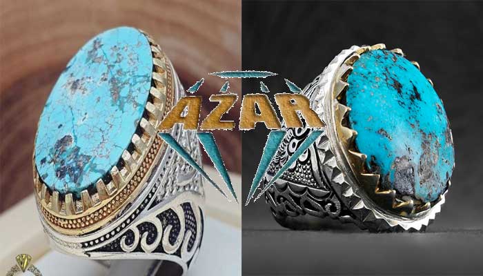 Stylish turquoise ring