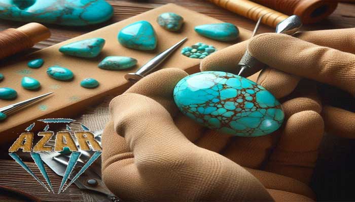 raw turquoise stone