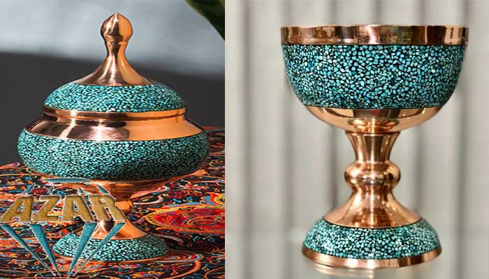 Kobe turquoise dishes