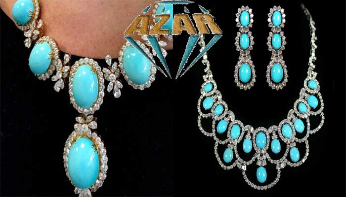 مجوهرات الفيروز للزفاف