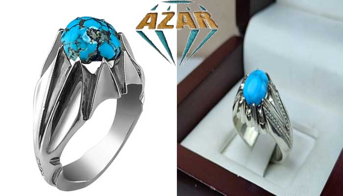 men's turquoise ring