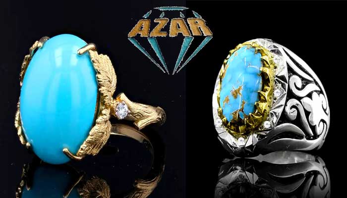 بيع خاتم فضة الفيروز 