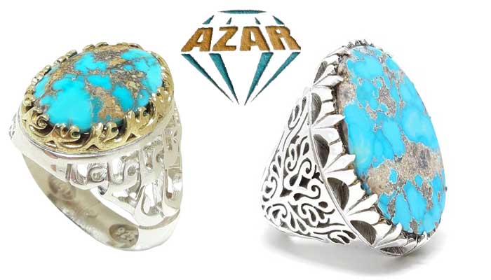 بيع خاتم فضة الفيروز